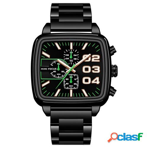 MINI FOCUS Reloj clásico de cuarzo para hombre Reloj de