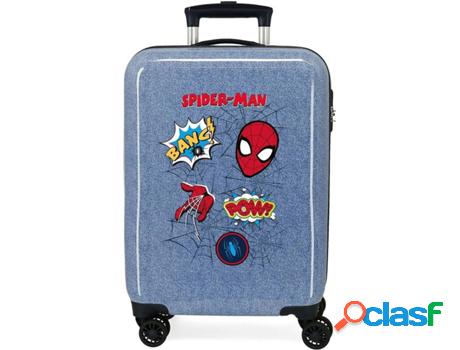 Maleta de Viaje MARVEL Spiderman ABS Rígida Denim (34L)