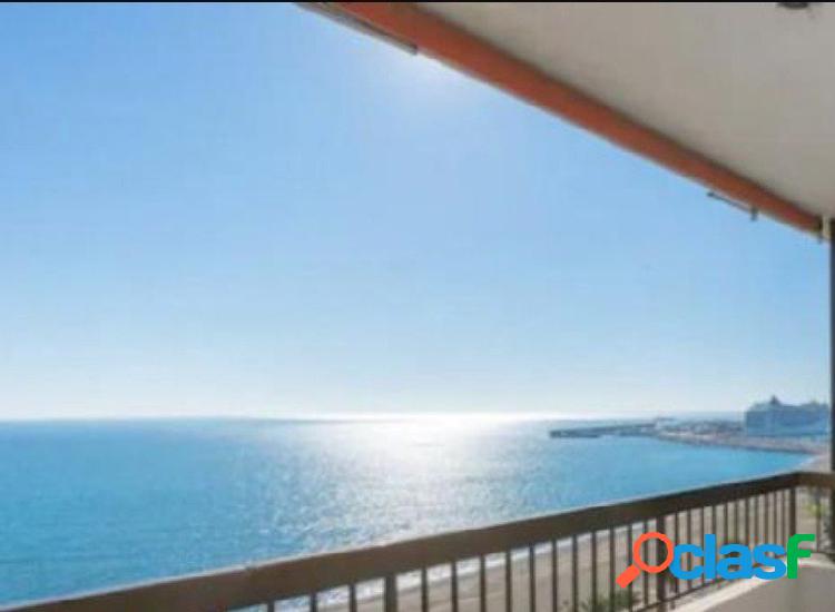 Maravilloso apartamento en Málaga vista frontal a la playa