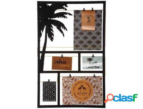 Marco De Foto HOGAR Y MÁS Cuerda Tropic (madera mdf)