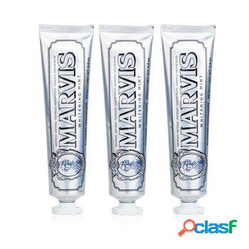 Marvis Trio Set: 3x Whitening Mint Toothpaste With Xylitol