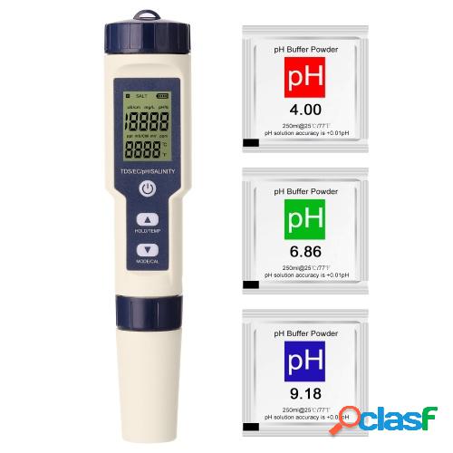 Medidor de prueba combinado multiparamétrico profesional 5