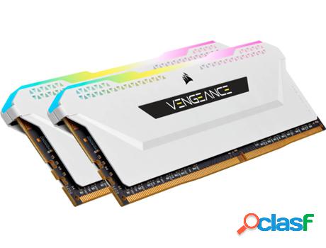 Memoria RAM DDR4 CORSAIR CMH32GX4M2E3200C16W (2 x 16 GB -