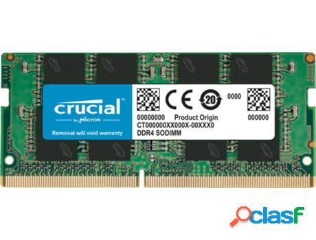 Memoria RAM DDR4 CRUCIAL CT16G4SFRA266 (1 x 16 GB - 2666 MHz