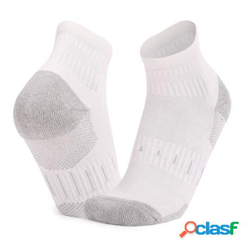 Men Women Sports Socks Thick Cushion Ribbed Cuff Breathable