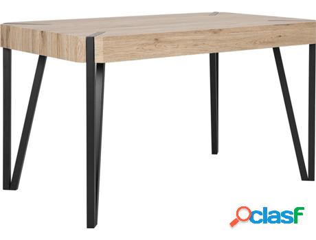 Mesa de Comedor Cambell (Marrón - MDF -130x80x75 cm)