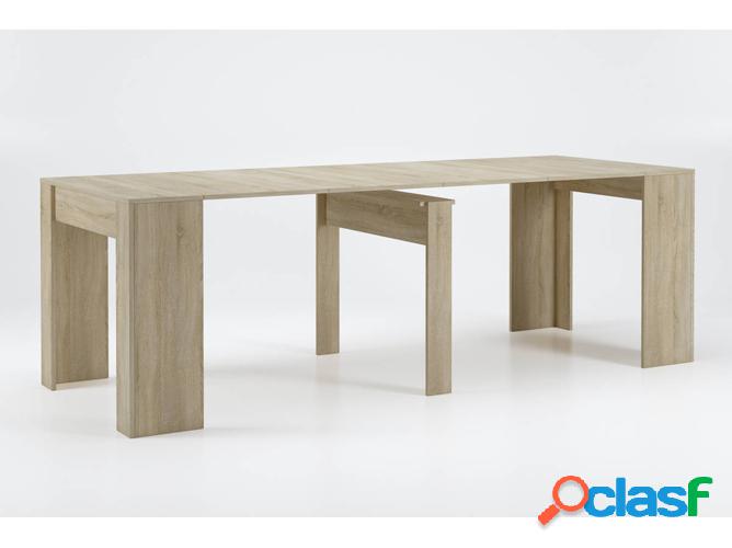 Mesa de Comedor SKRAUT HOME 235R2018 (Madera - Melamina -