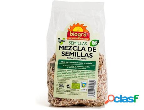 Mezcla de Semillas Para Ensaladas Bio BIOGRÁ (200 g)