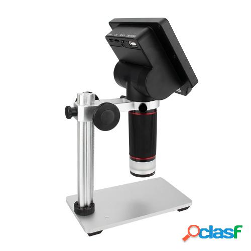 Microscopio de video con pantalla LCD de 4.3 pulgadas con
