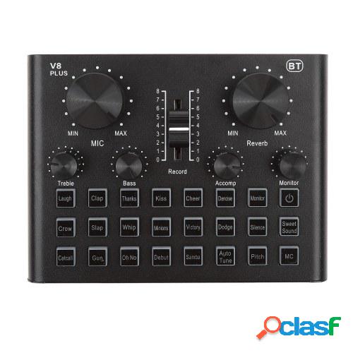Mini tarjeta de sonido externa compatible con conexión BT