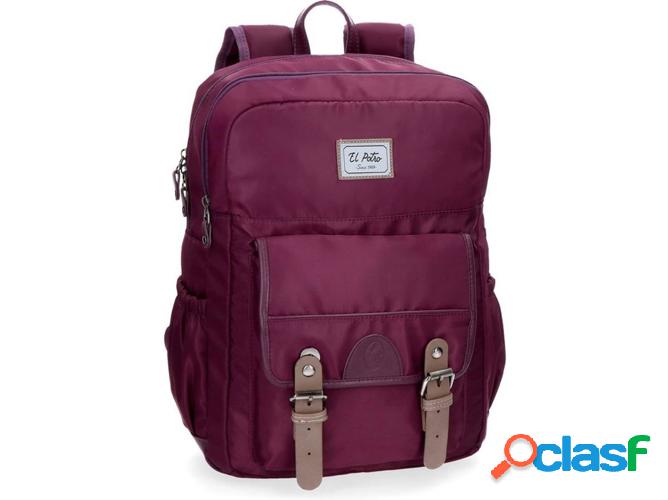 Mochila EL POTRO Pipe Morado (32x42x12cm)