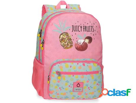 Mochila ENSO Juicy Fruits Multicolor Adaptable (32x44x17cm)