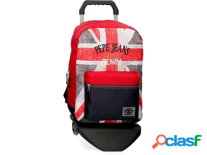 Mochila PEPE JEANS Calvin Rojo (32 x 44 x 15 cm)