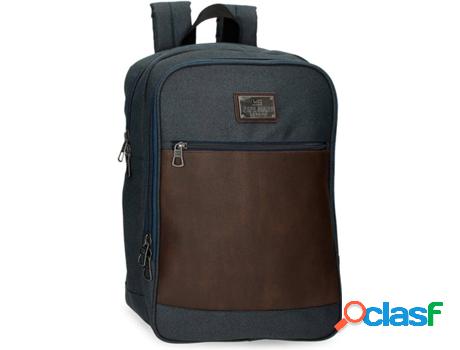 Mochila PEPE JEANS Scratch (Azul - Poliéster- 40x28x14 cm)