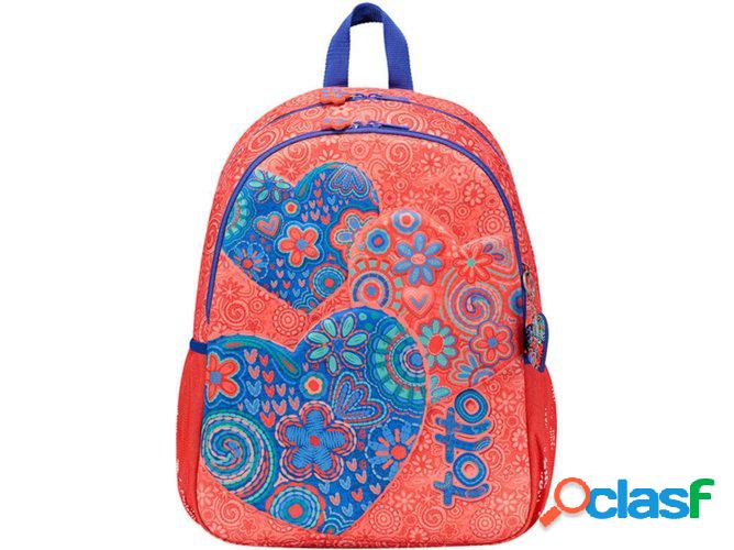 Mochila TOTTO Brina (32x44x16cm - Multicolor - 22 L)