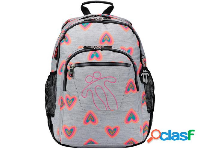 Mochila TOTTO Crayoles (33x44x13.50cm - Multicolor -