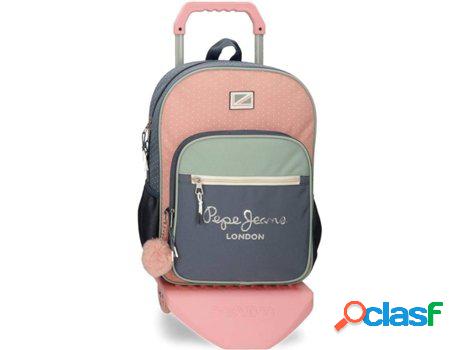 Mochila con Trolley PEPE JEANS Laila (Azul - 30x40x12 cm)