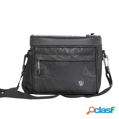 Mochila para bicicleta Paquete de cruces oblicuas Bolsa para