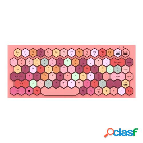 Mofii Phoneix Teclado inalámbrico BT de colores mezclados