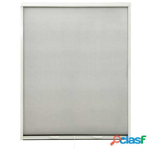 Mosquitera enrollable para ventanas blanco 150x170 cm