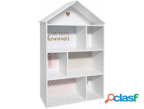 Mueble Auxiliar HOGAR Y MÁS Librería Casa Cajone Pinky