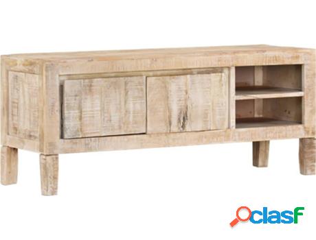 Mueble de TV ART PLANET (110x35x46cm - Madera Maciza -