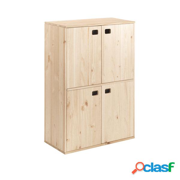 Mueble modular de madera de pino macizo Astigarraga Dinamic