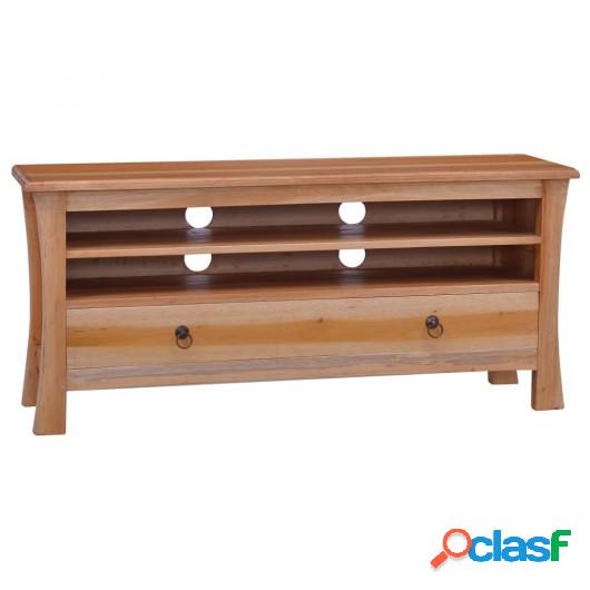 Mueble para TV madera maciza de caoba 100x30x45 cm