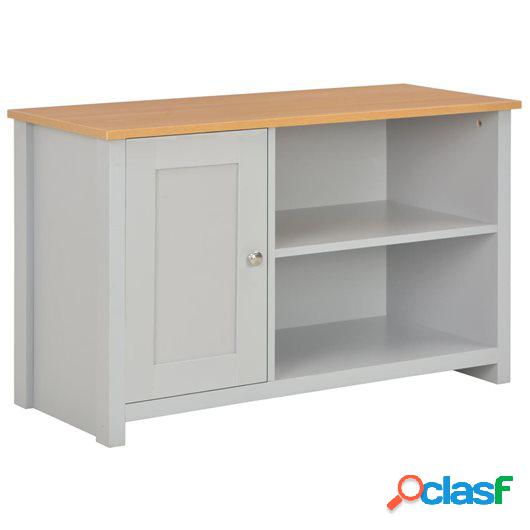 Mueble para el televisor gris 95x39x58 cm