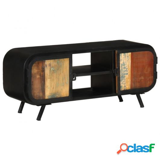 Mueble para la TV madera maciza reciclada 110x30x45 cm