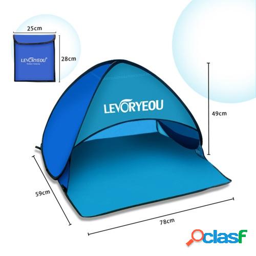 Multicolor Mini Beach Sun Shade Canopy Refugio de tienda de