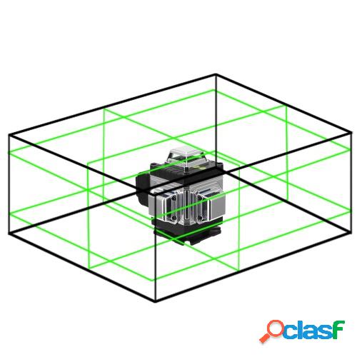 Multifuncional 16 líneas Nivel láser 3 ° Función de