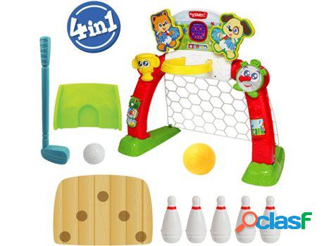 Multiusos WINFUN Centro de deportes 4 en 1 (59x28x52,5 cm -