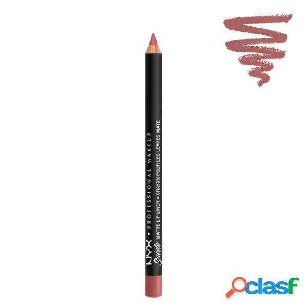 NYX Suede Matte Lip Liner Brunch Me