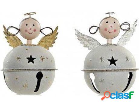 Navidad HOGAR Y MÁS Angel Cascabel Adorno Navideño De