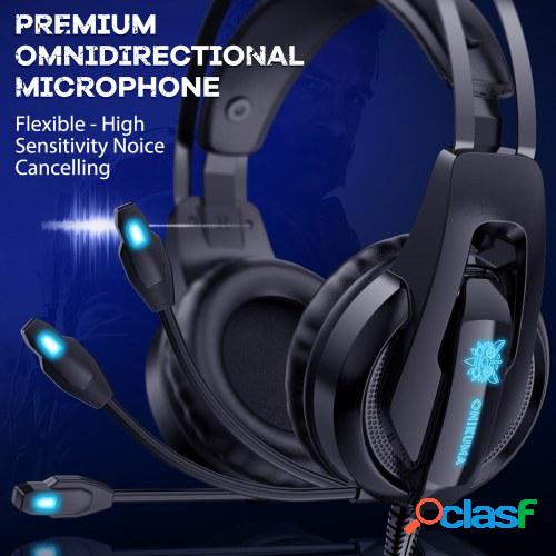 ONIKUMA K16 Auriculares con cable con micrófono Auriculares