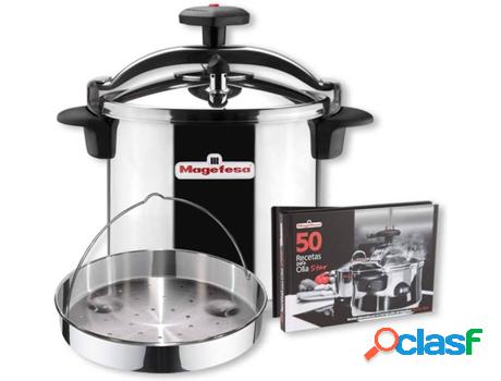 Olla a Presión MAGEFESA Star (24 cm - Acero Inoxidable -