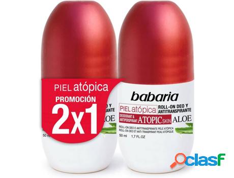 Pack BABARIA Piel Atopica Desodorante Roll-On
