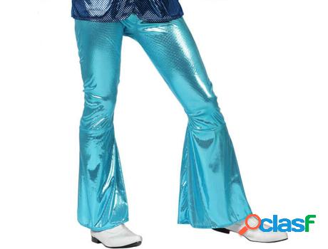 Pantalón DISFRAZZES Disco Azul (Talla: S)