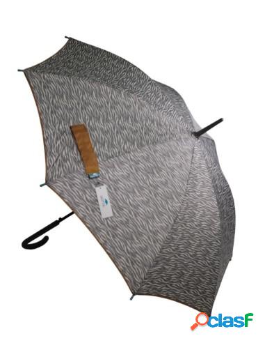 Paraguas De Mujer Estampado Cebras Gotta Gris