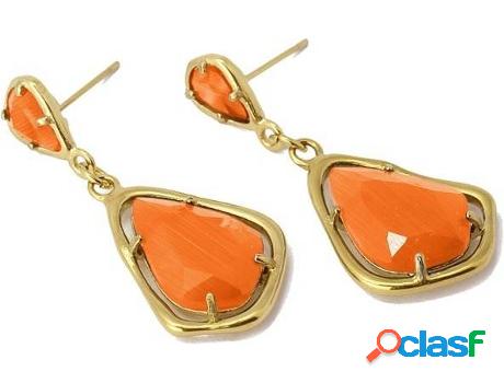 Pendientes ANARTXY Triangular Stone (Acero Inoxidable -