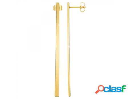 Pendientes SC_BOHEME (Acero - Dorado - 60 mm x 2,5 mm)