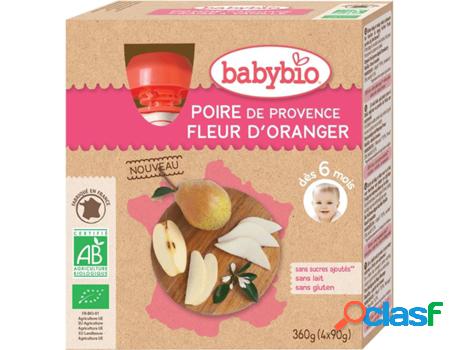 Pera de Provenza Azahar BABYBIO (4 Unidades de 90g)