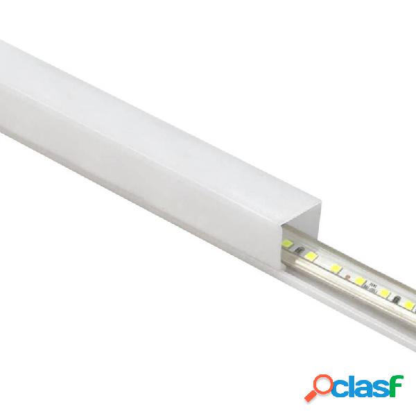 Perfil pc hivol para tiras led 1 metro