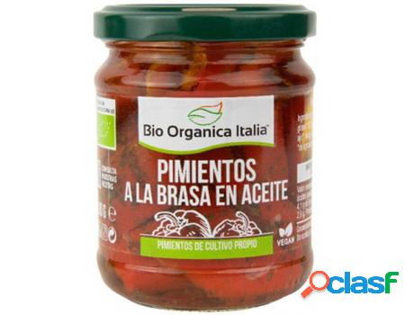 Pimientos A La Brasa En Aceite BIO ORGANICA ITALIA (190 g)