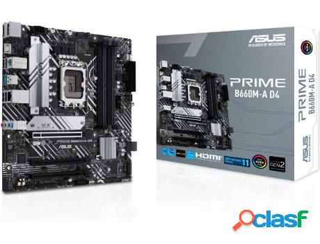 Placa Base ASUS PRIME B660M-A D4 (Socket LGA 1700 - Intel