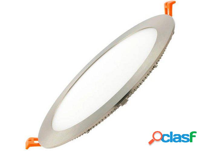 Placa LED Circular SMARTFY (18W - Wifi - Plata)