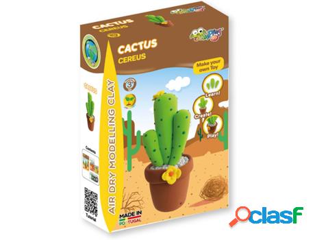 Plastilina JUMPINGCLAY Cacto Cereus (Edad Minima: 3 años)