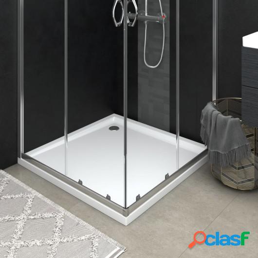 Plato de ducha cuadrado de ABS blanco 80x80 cm