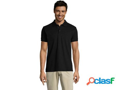 Polo Masculino SOLS Prime Men Negro (S)